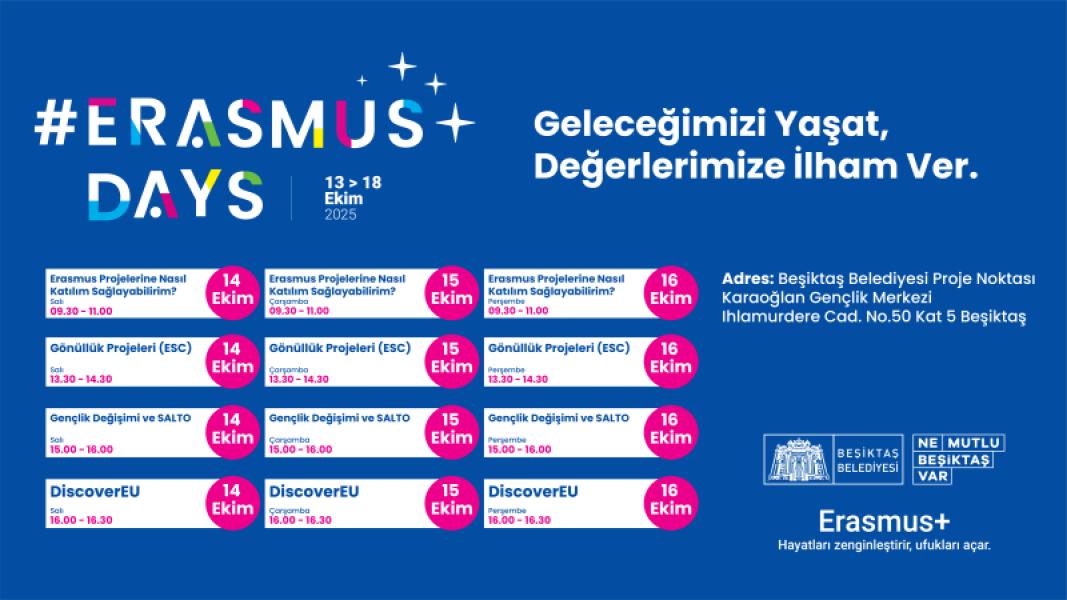 ErasmusDays à Beşiktaş