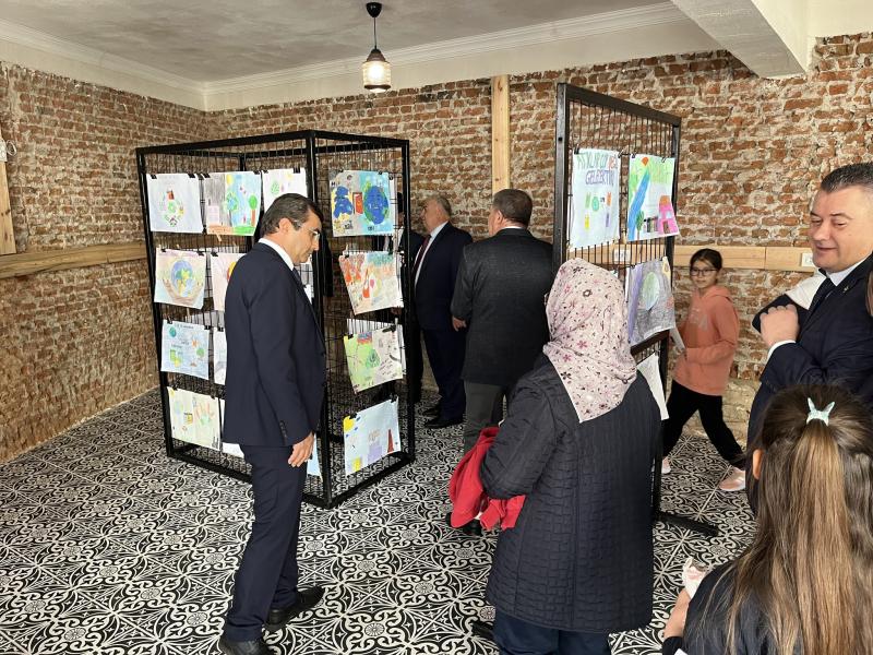 Les maires des municipalités jumelées ont visité la municipalité d'Ahmetbey.