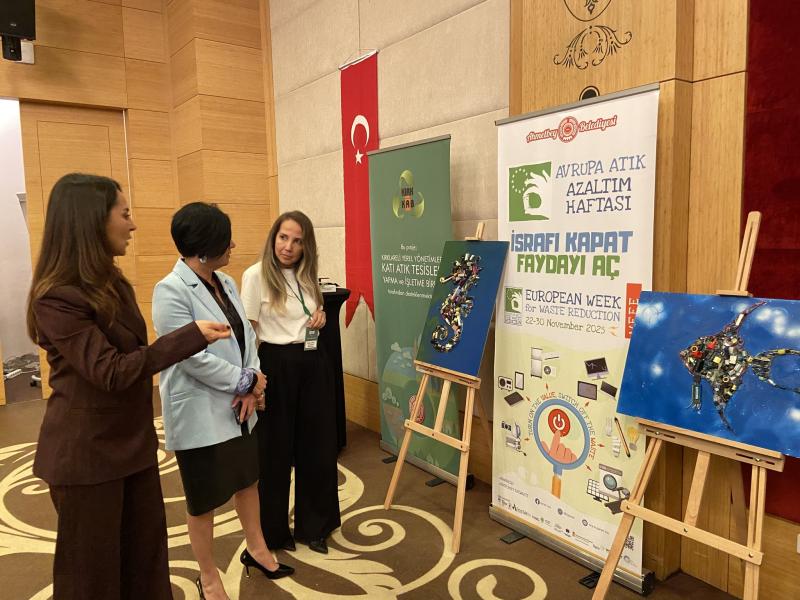 EXPOSITION À L'UNION DES MUNICIPALITÉS ÉCOLOGIQUES DE TÜRKİYE