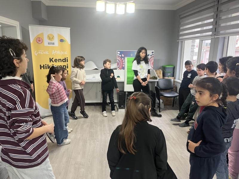 ACTIVITÉS POUR ENFANTS EN COOPÉRATION AVEC LE PROJET DES ÉCOLES BOĞAZİÇİ AYVALIK