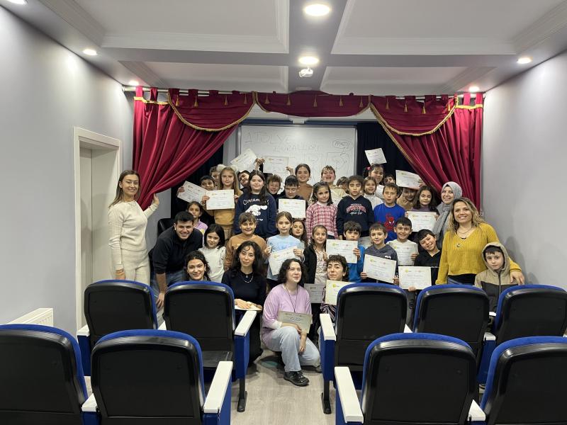 ACTIVITÉS POUR ENFANTS EN COOPÉRATION AVEC LE PROJET DES ÉCOLES BOĞAZİÇİ AYVALIK