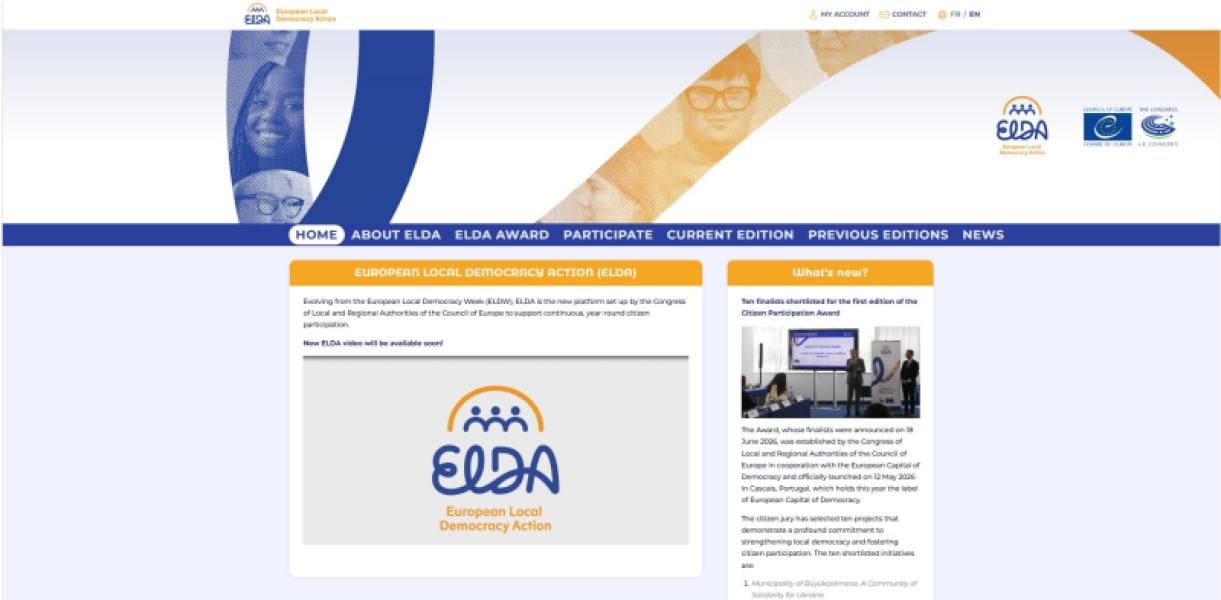 Lancement du nouveau site web de l’Action européenne pour la démocratie locale