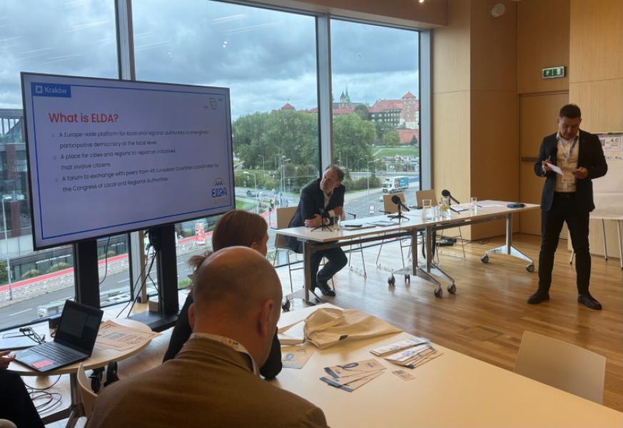 Exposition d’ELDA lors de la 25e Conférence de l’OIDP à Cracovie