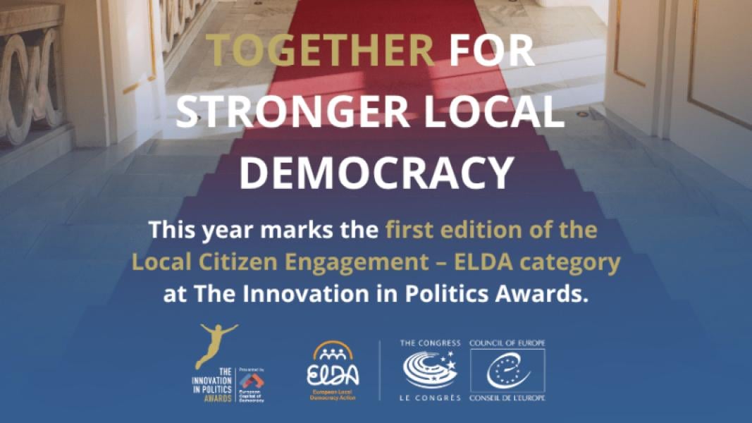 Le lauréat du nouveau Prix du Congrès sur l’engagement citoyen local dévoilé le 30 octobre